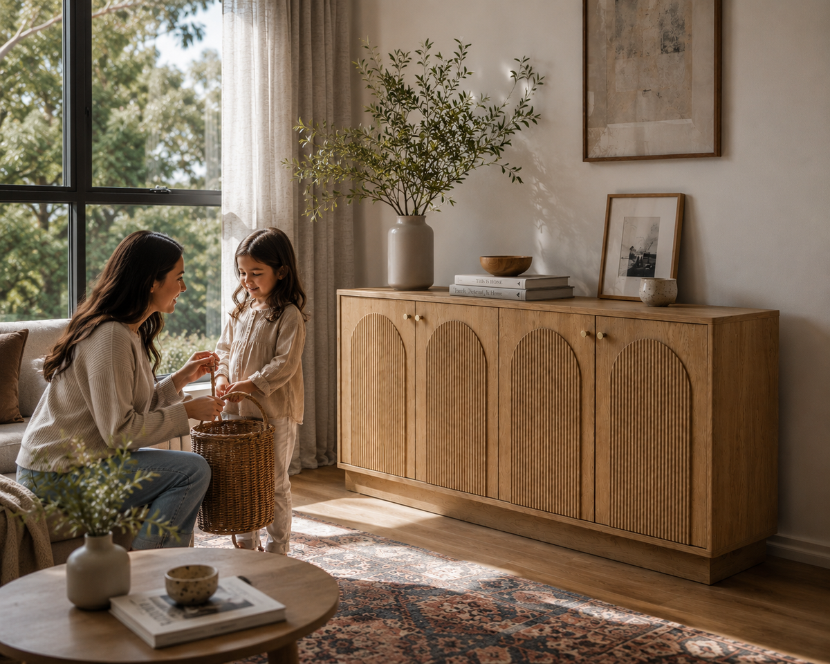 Henley 4-Door Buffet Sideboard
