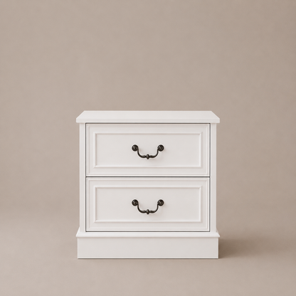 Hampton 2-Drawer Bedside Table
