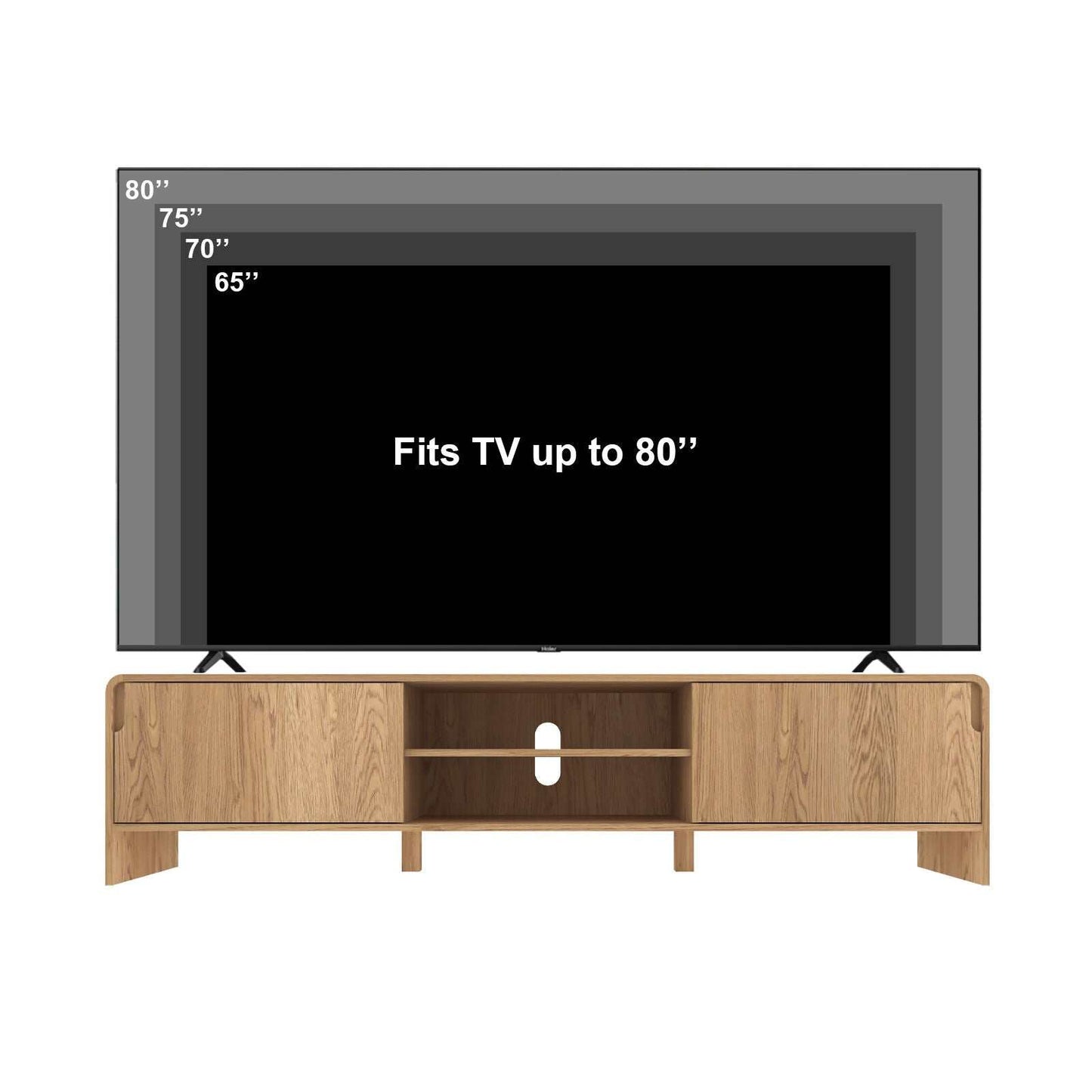 Sabi 180CM TV Entertainment Unit - Ideal for Bedroom and Living Room