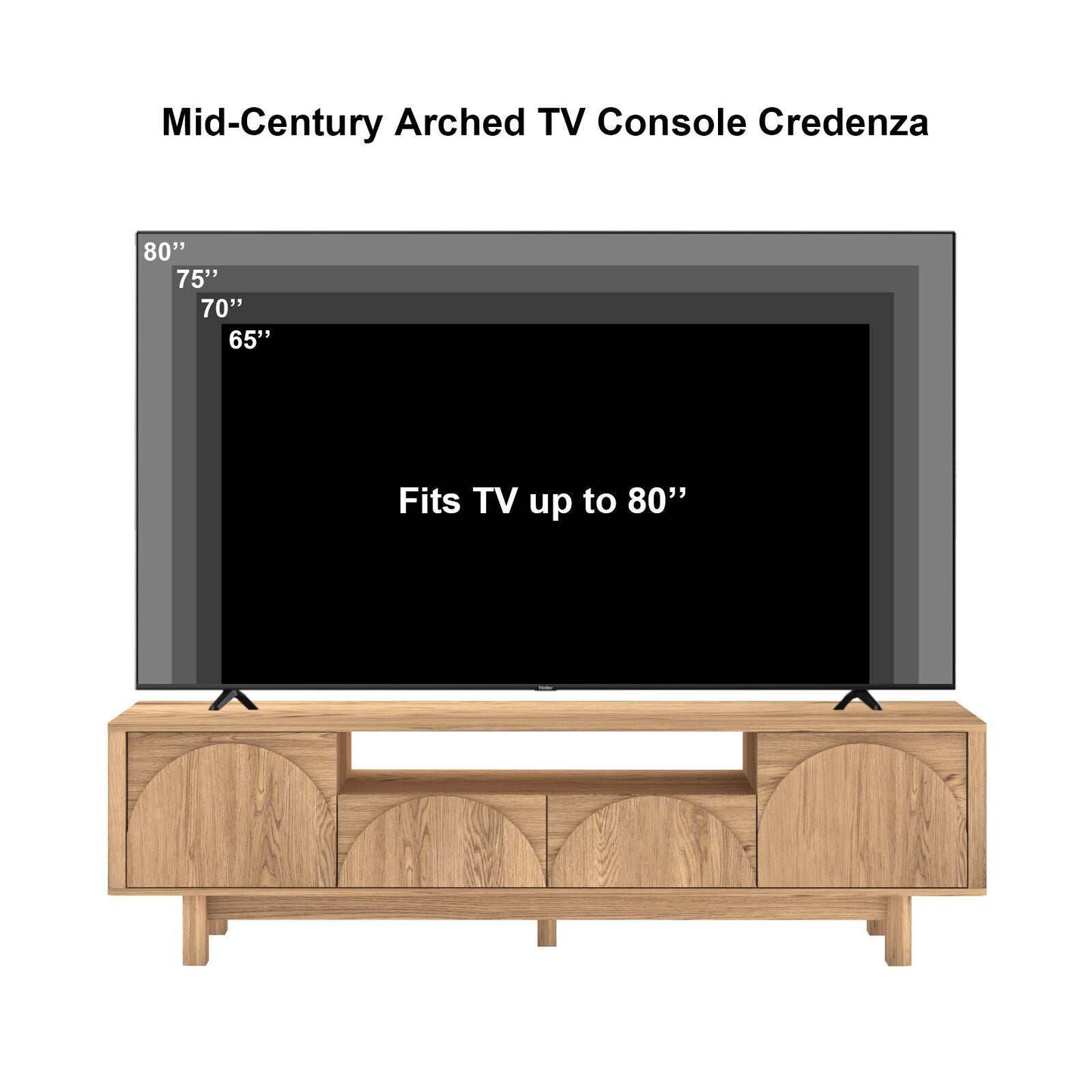 Eden Arch 180cm TV Entertainment Unit