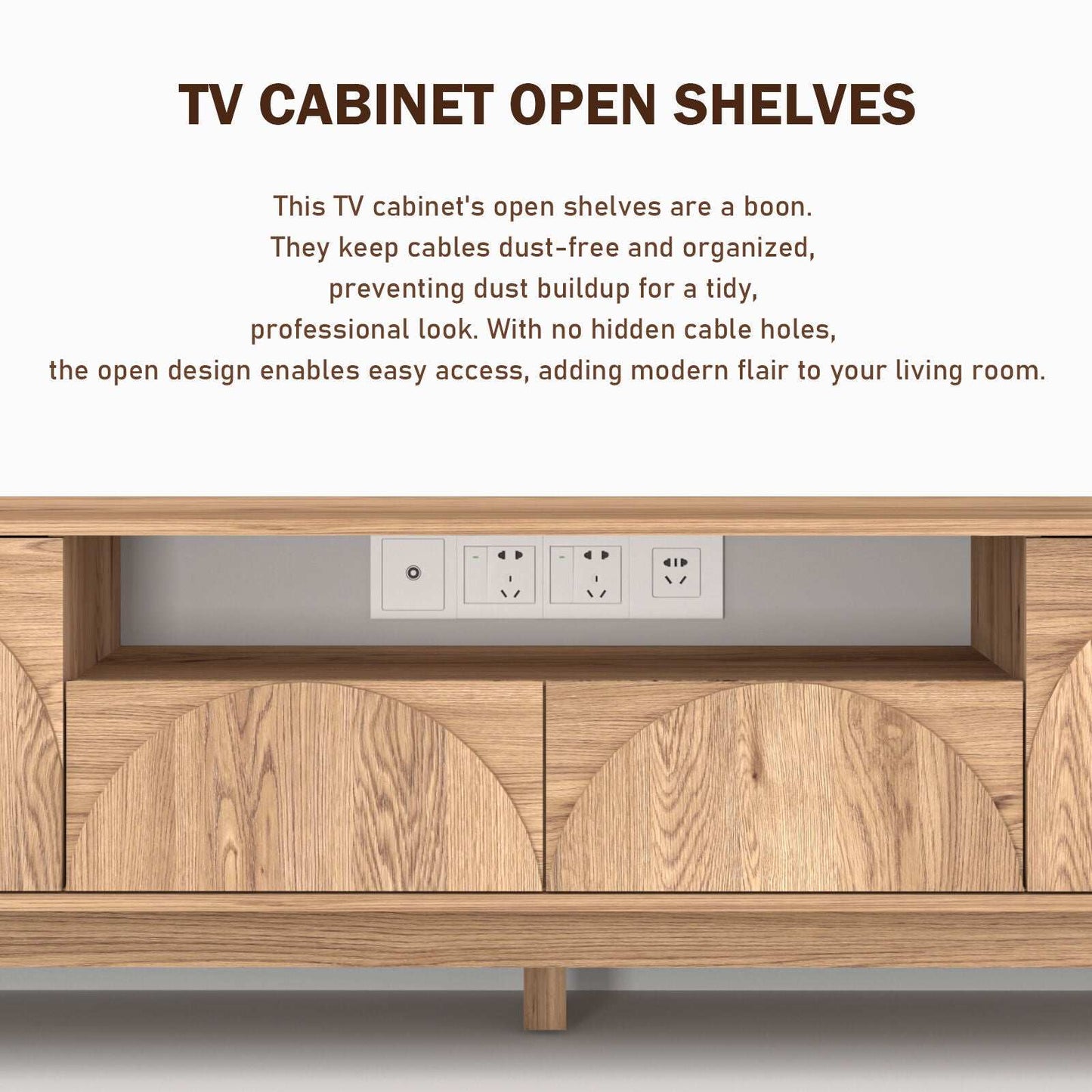 Eden Arch 180cm TV Entertainment Unit