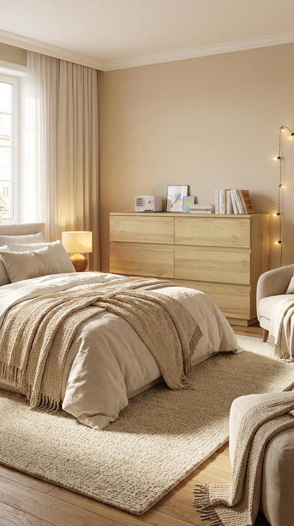 Zane 6-Drawer Dresser – Contemporary Lowboy