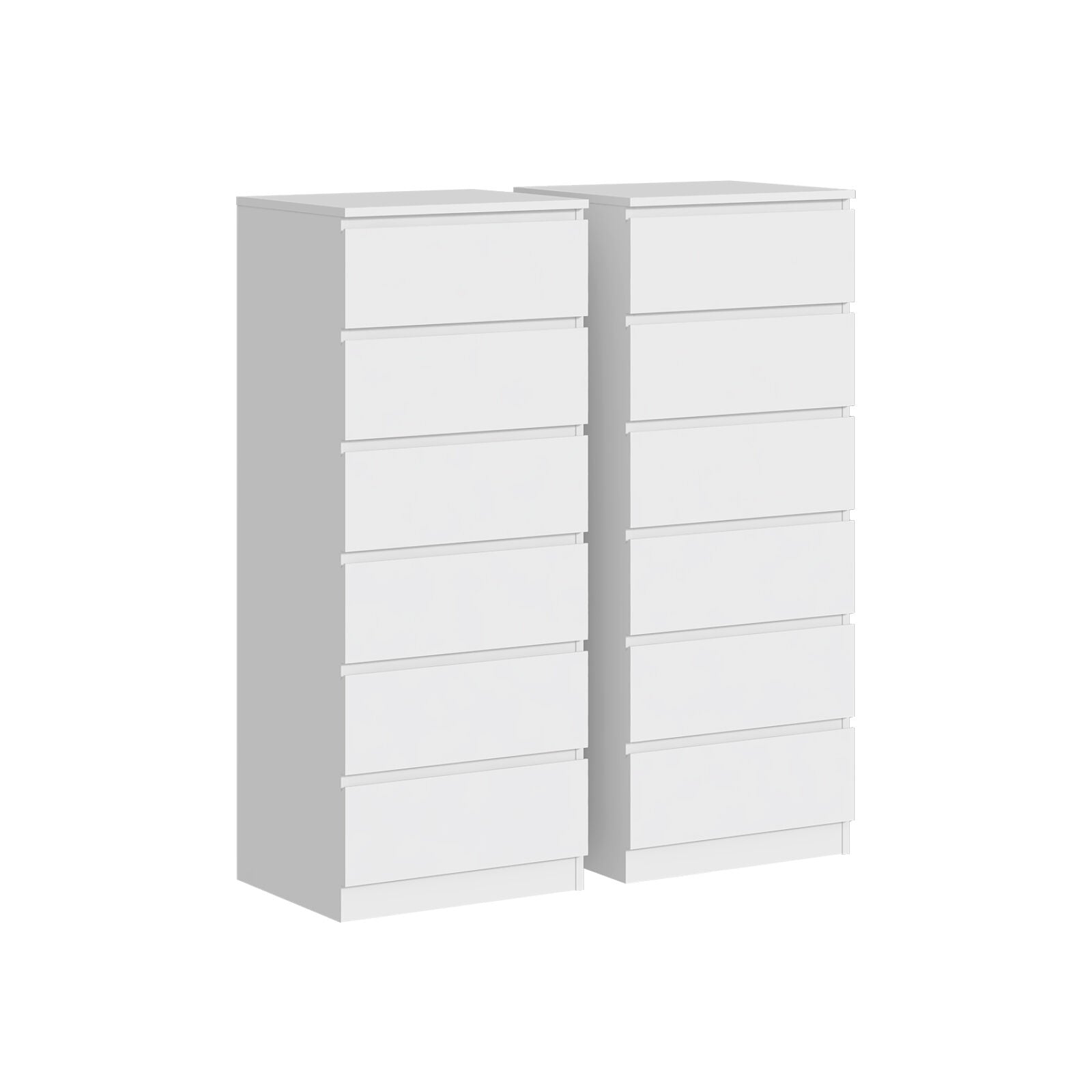 Zane 12 Chest White Dresser