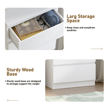 Zane 12 Chest White Dresser