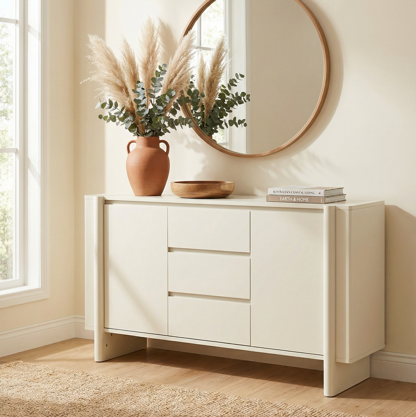 Taylor Large Sideboard 150cm Cupboard | Spacious and Stylish Storage Solution