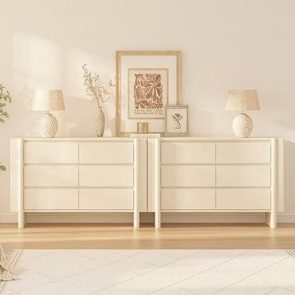 Taylor 12 Drawer Chest Duo Set of 6 Drawer