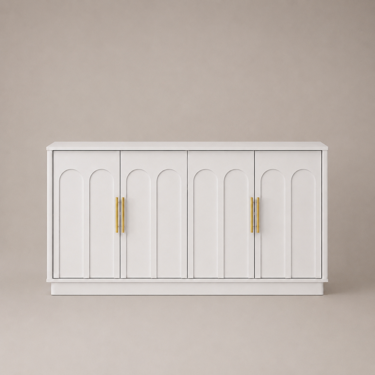 Opera Luxe Living Storage Bundle | Sideboard & Duo Arch Bookshelf