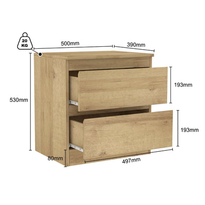 Zane Bedside Table