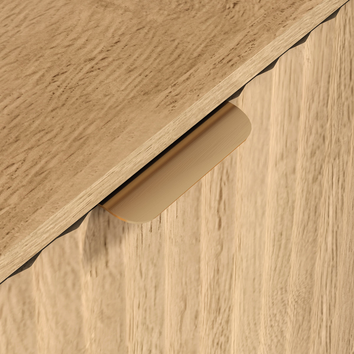 Lenore Natural Oak Bedside Table