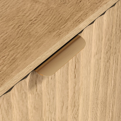 Lenore Natural Oak Bedside Table