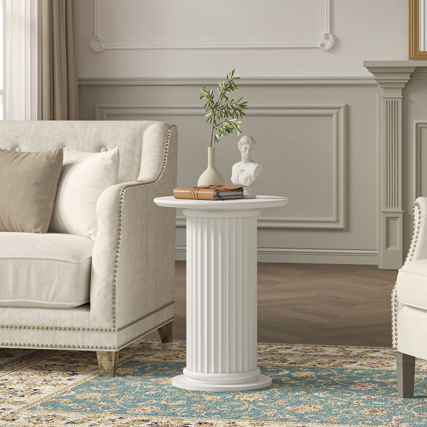 Roman Column Side Table
