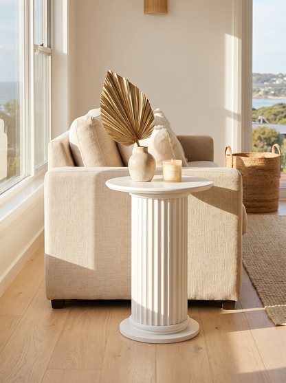 Roman Accent Side Table