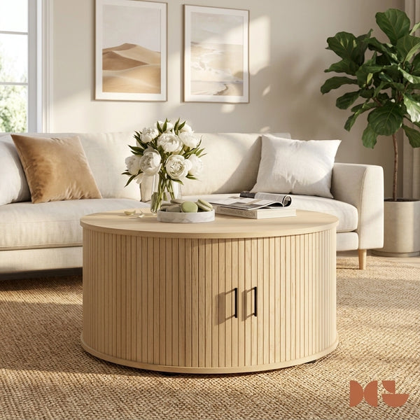 round coffee table