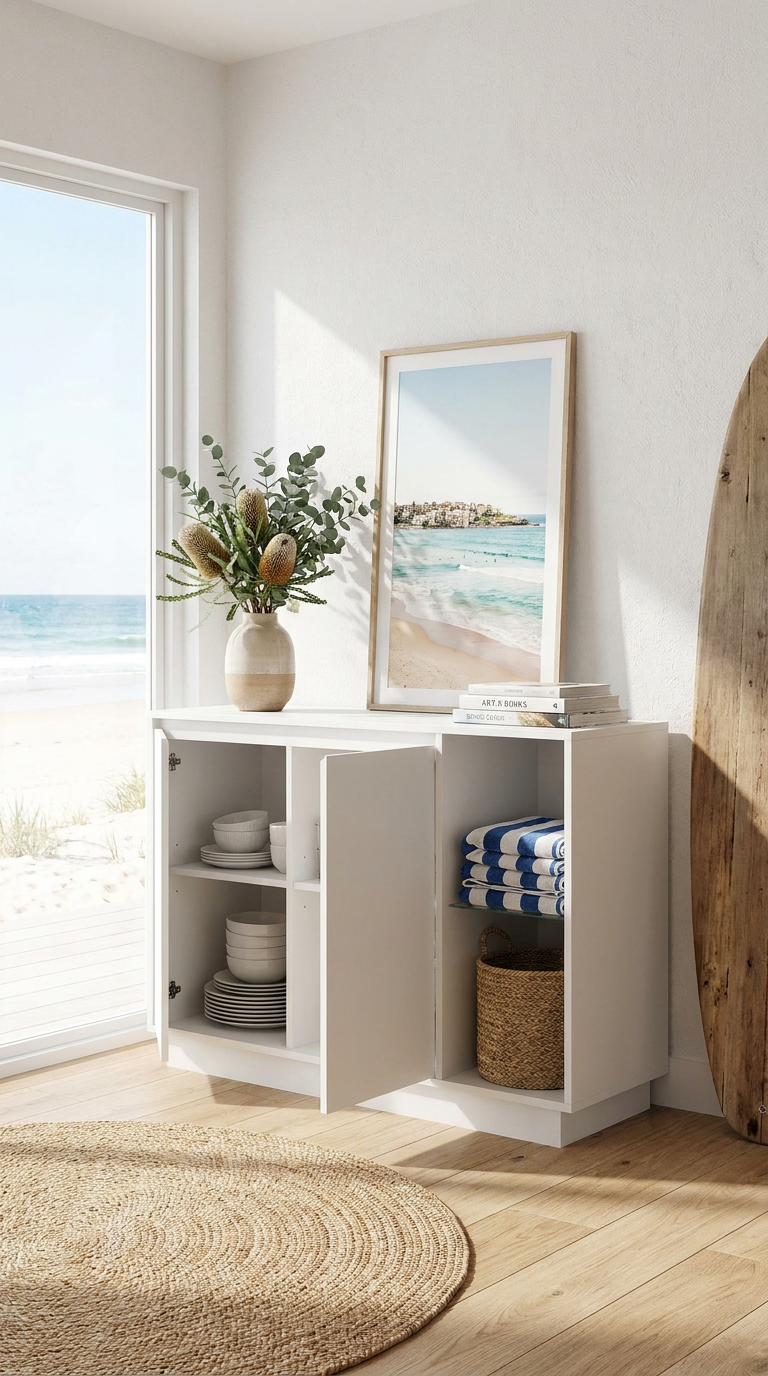 Luna Small Space Storage Cabinet