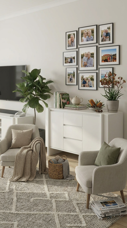 Taylor Living Set - TV entertainment unit and Sideboard