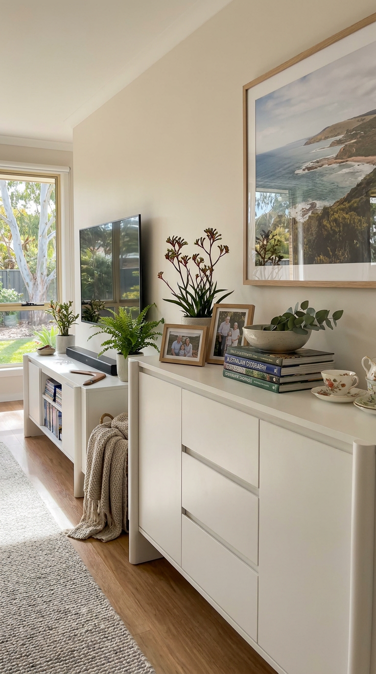Taylor Living Set - TV entertainment unit and Sideboard