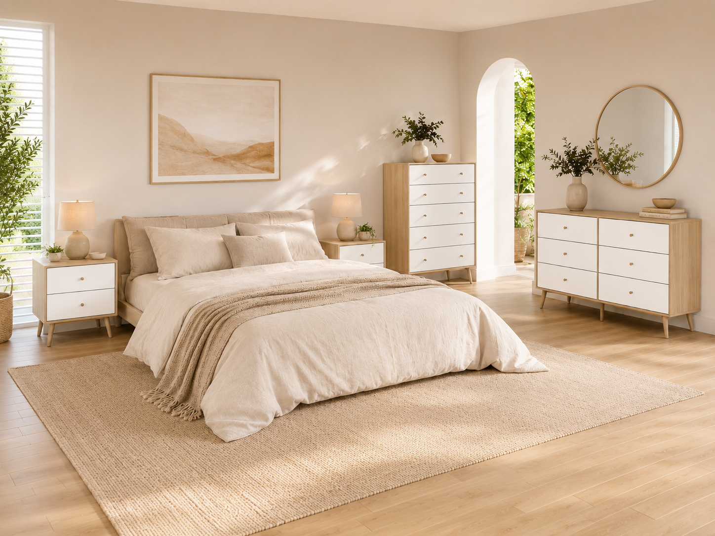 Adriana 4 piece storage set