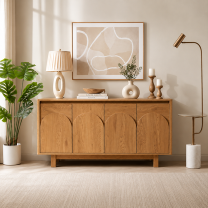 Eden Arched 4-Door Sideboard – Statement Storage