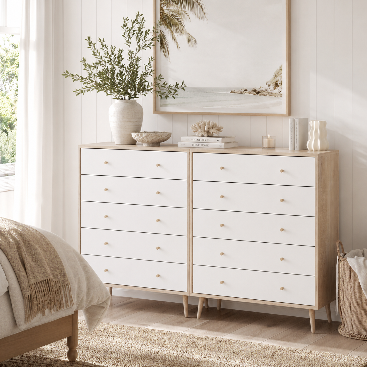 Adriana 10 Chest of Drawers|  Elegant Storage