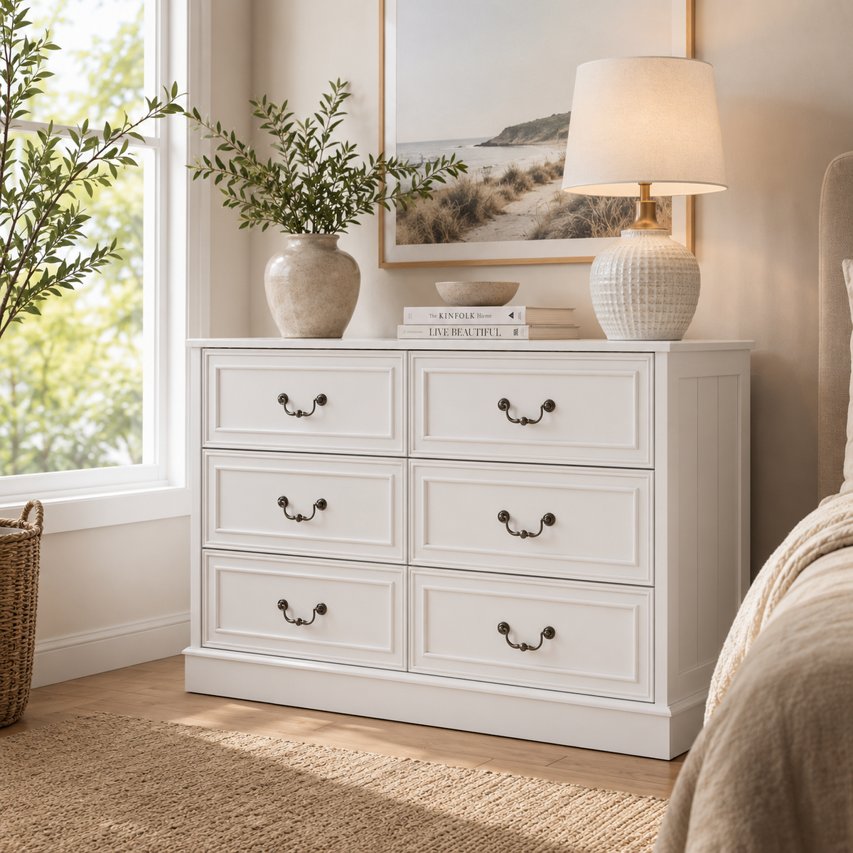 Hampton 6-Drawer Dresser