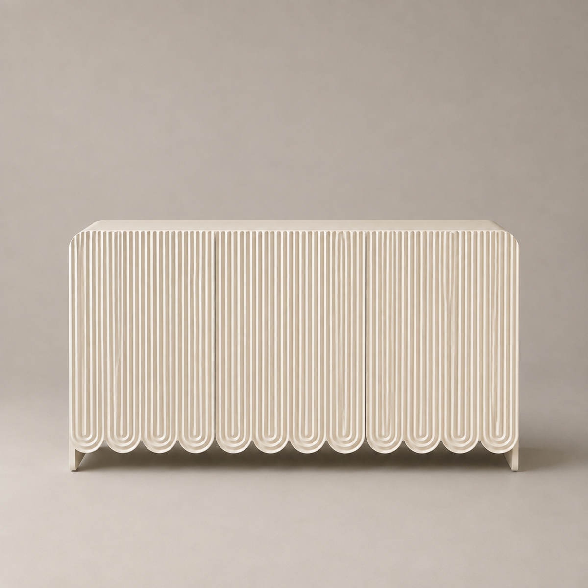 Scallop Fluted Sideboard | Contemporary Dining