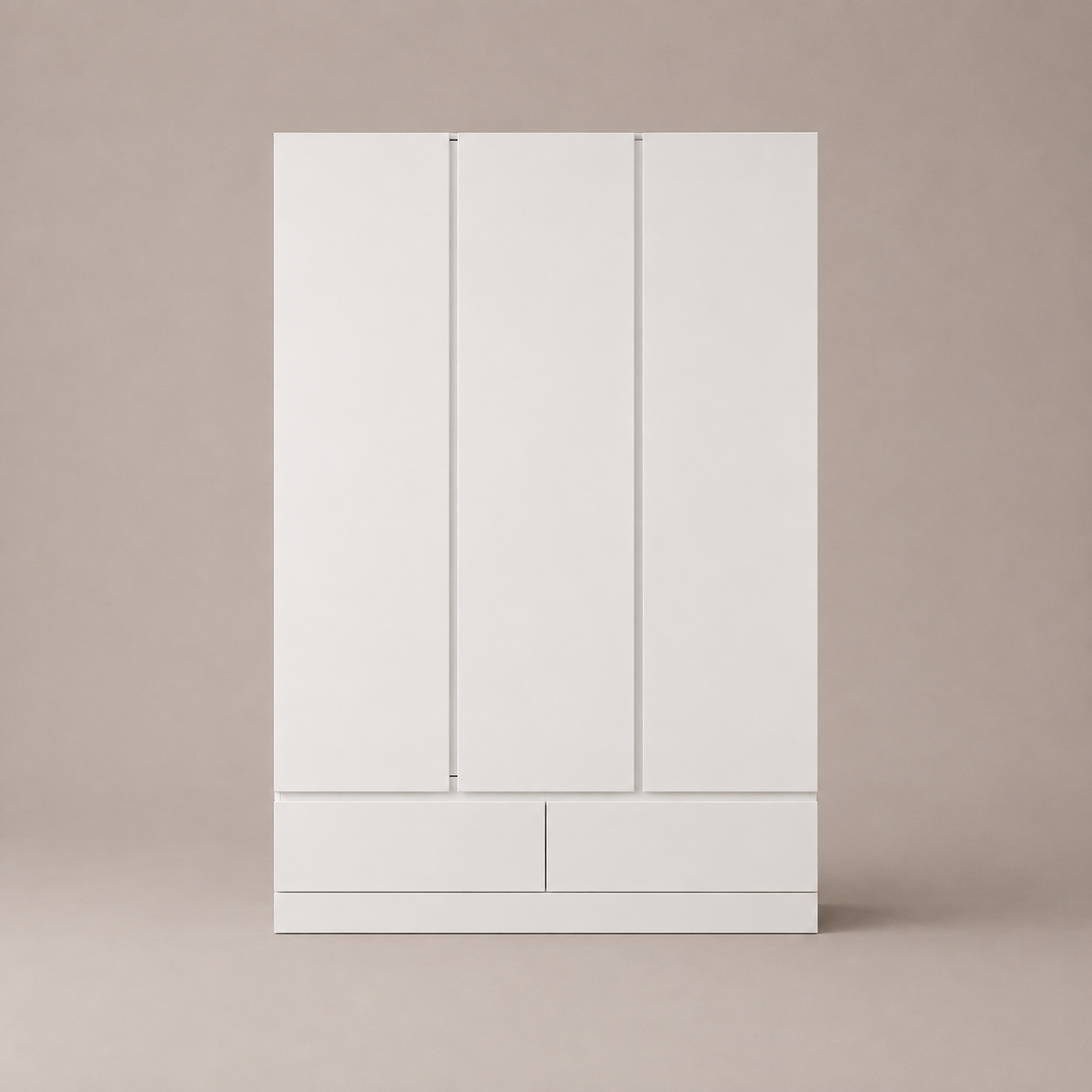 The Felix 3-Door Sleek Wardrobe | Minimalistic Storage