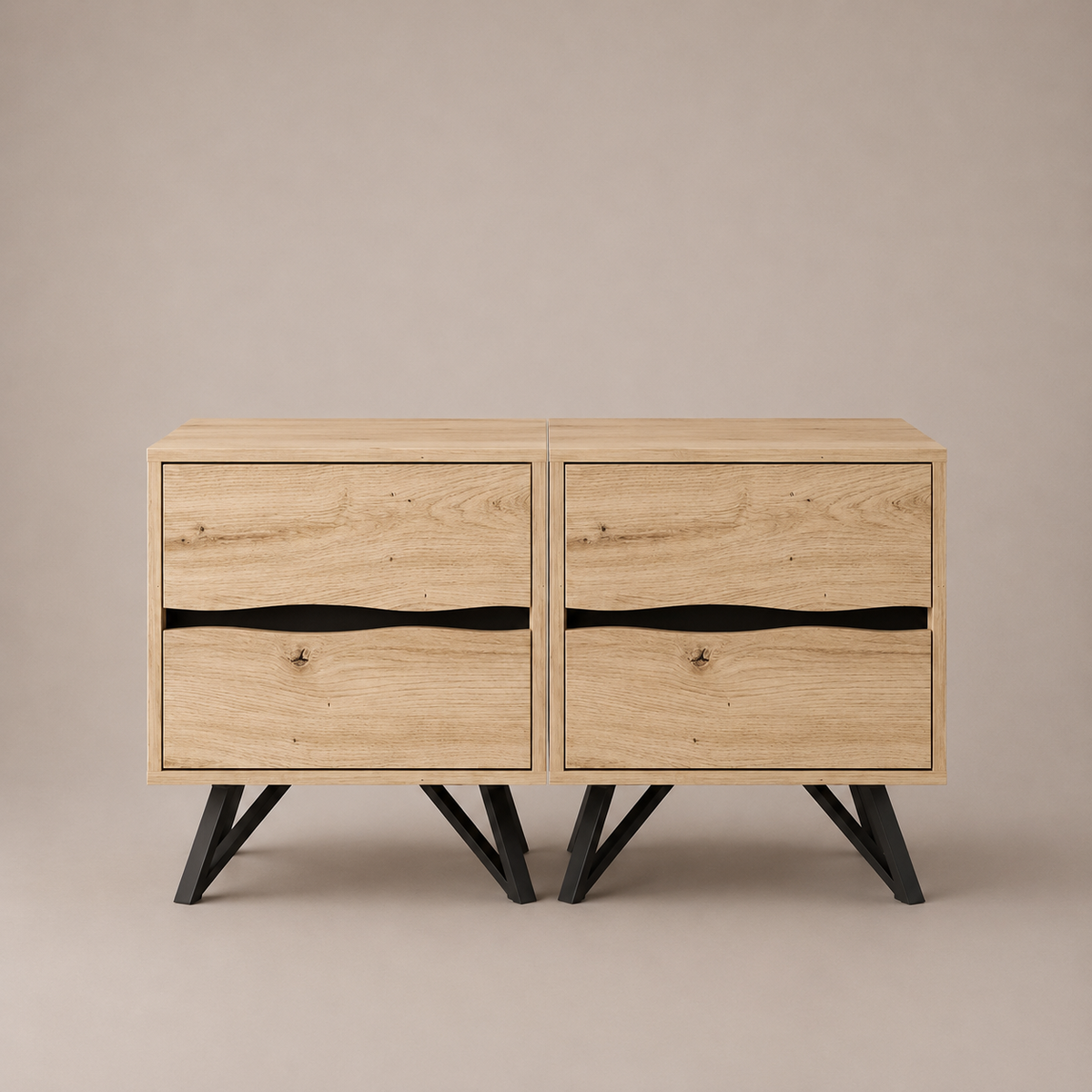 Duo Bedside Table | Functional Bedroom Storage
