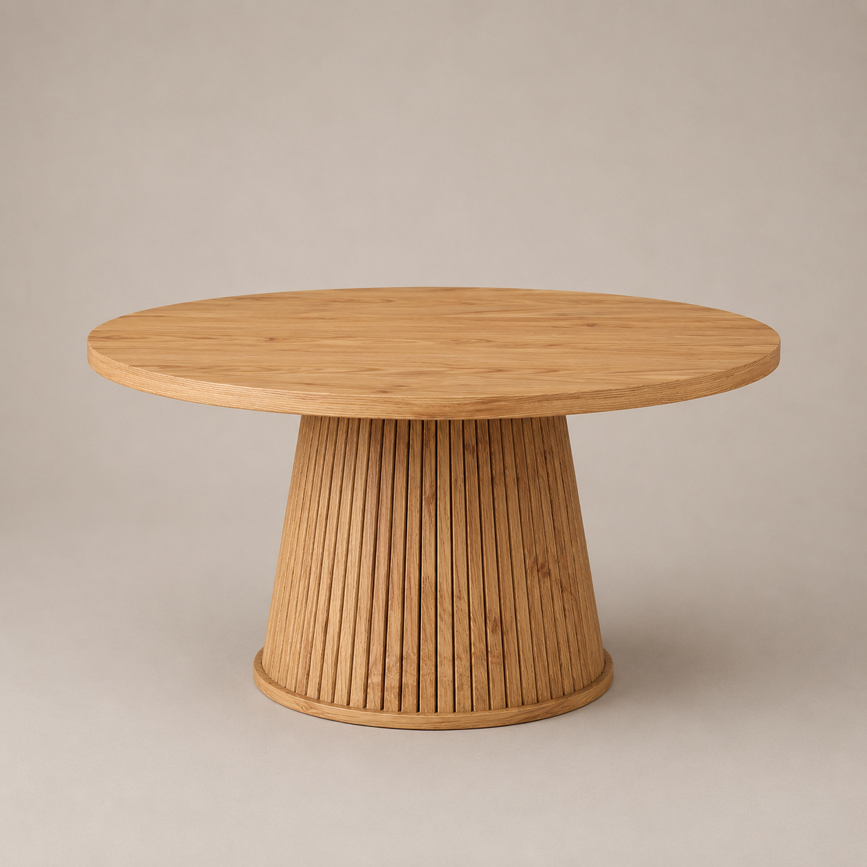 Eden Round Fluted Coffee Table | Contemporary Living