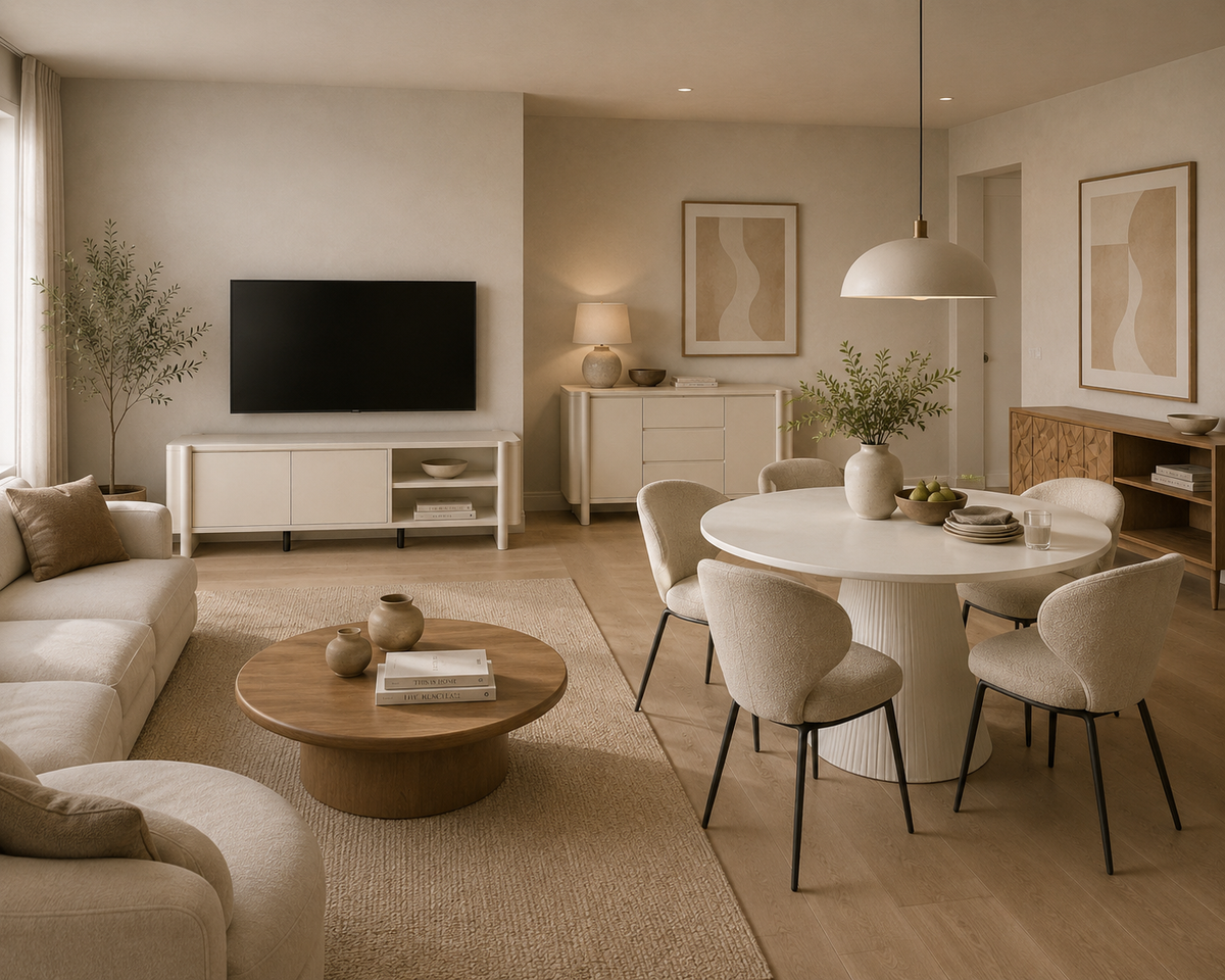 Taylor Living Duo Set | TV entertainment unit & Sideboard