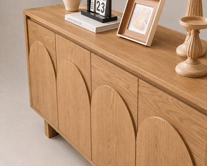 Eden Arched 4-Door Sideboard | Statement Storage