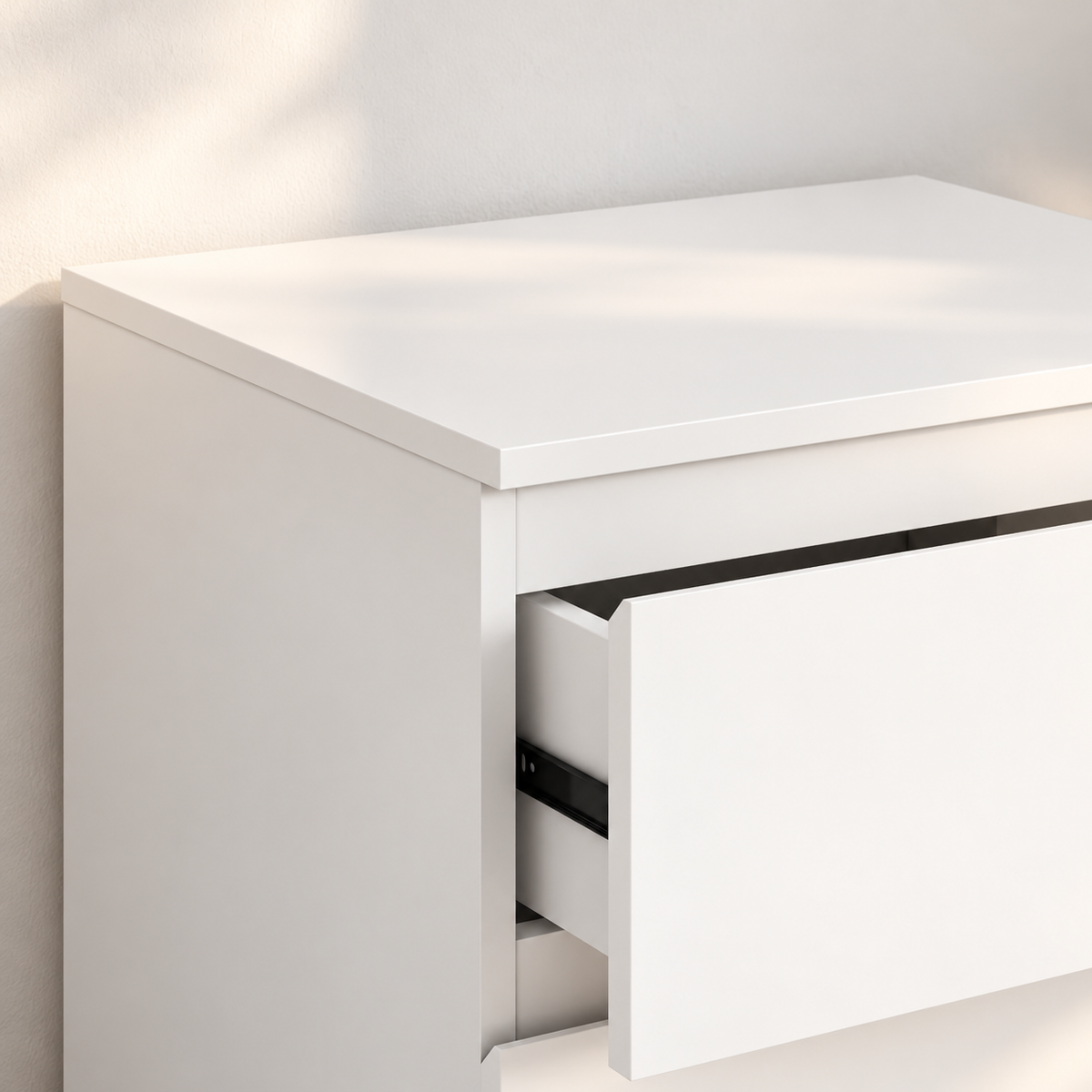Zane Duo Dresser Set | Narrow 6- Drawer White