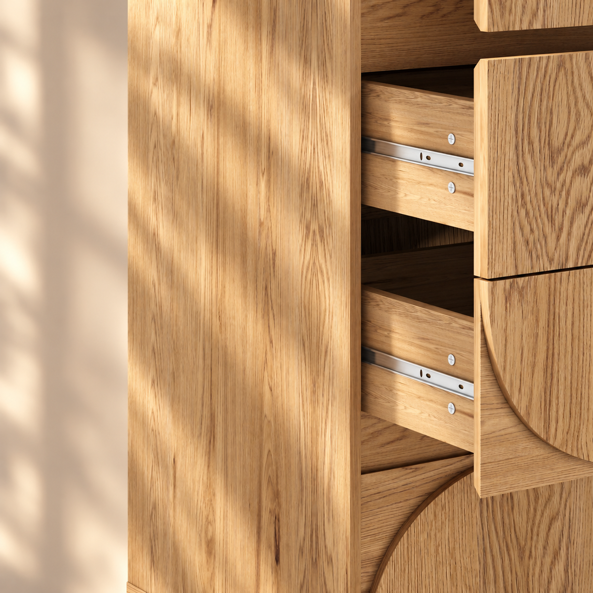 Eden 8 Drawers Dresser | Duo 4-Drawer Tallboy