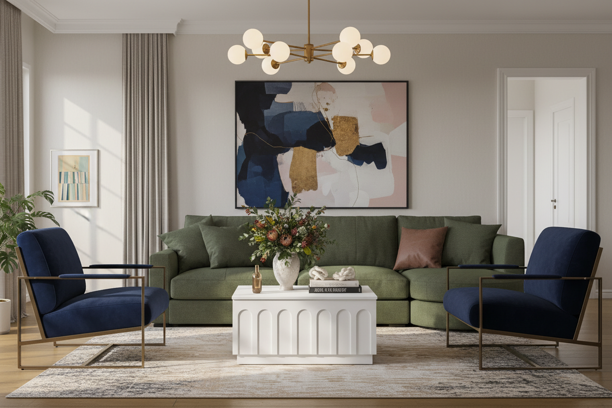 Opera White Lift Top Coffee Table with Large Hidden Compartment for Living Room