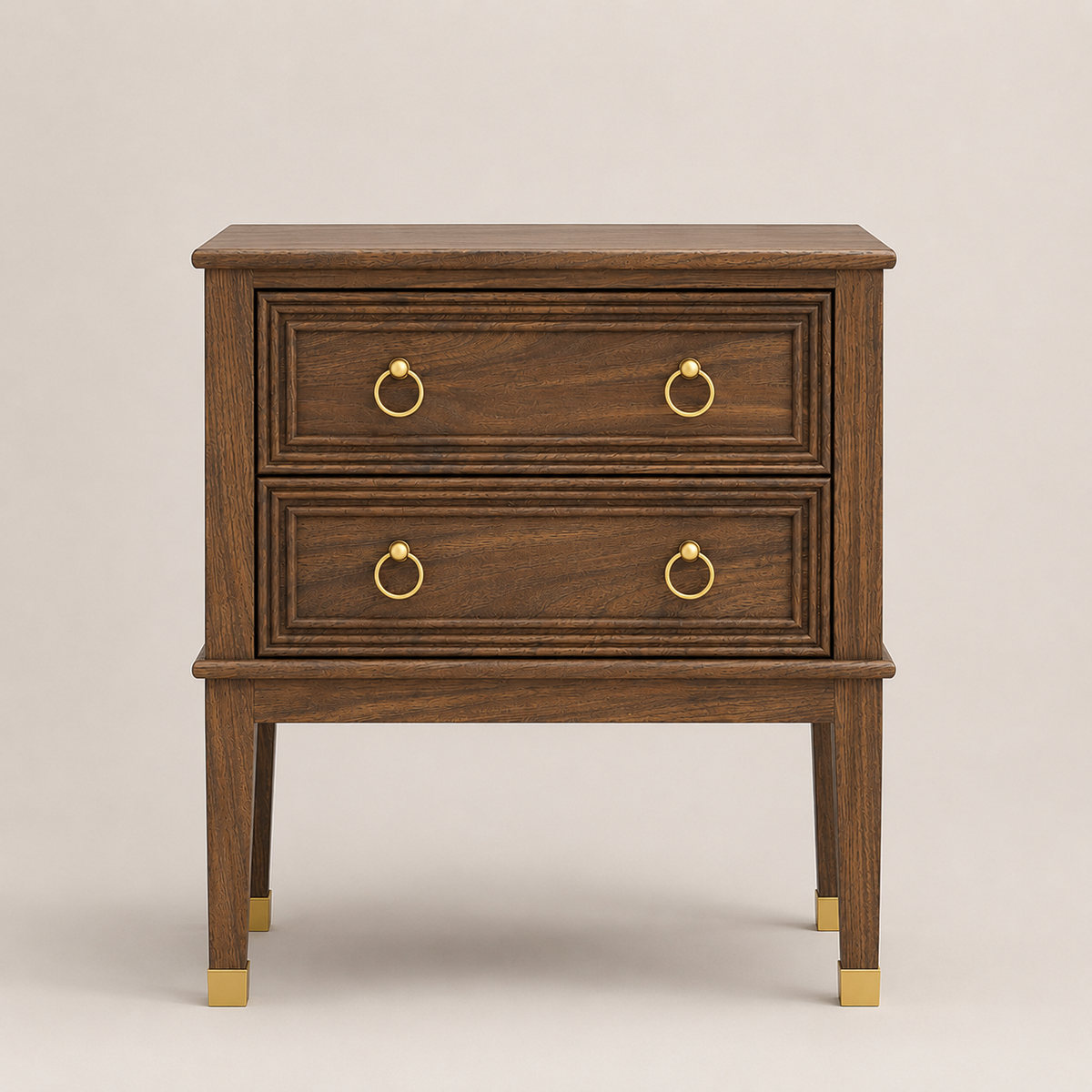 Norwood Walnut Bedside Table