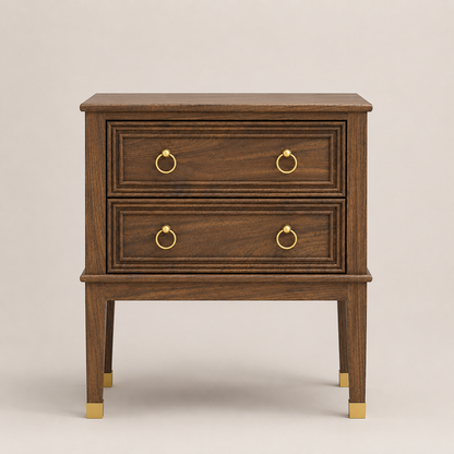 Norwood Walnut Bedside Table