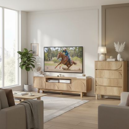 Eden TV Unit & Tallboy Bundle