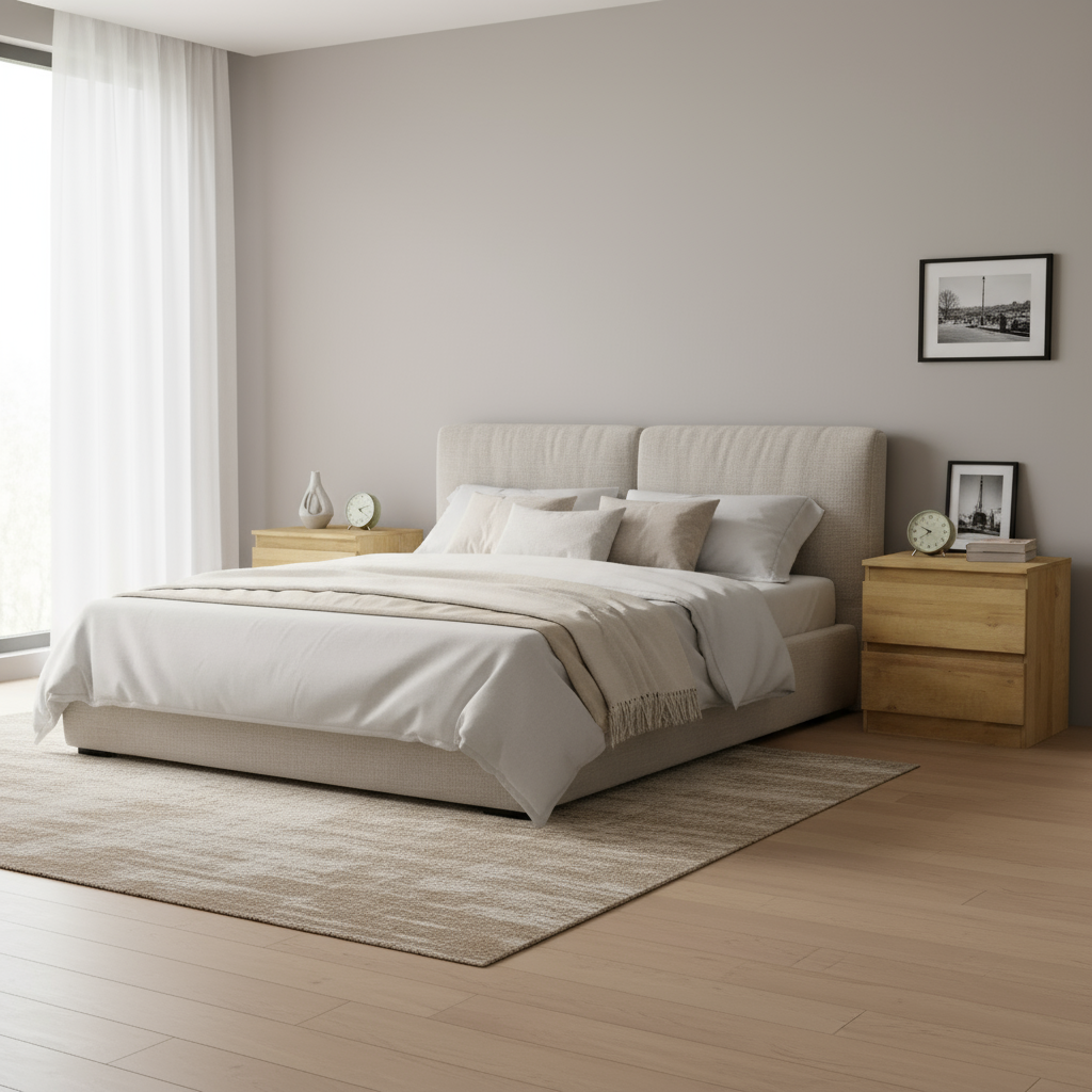 Zane Bedroom Set – Matching Side Tables for Modern Living