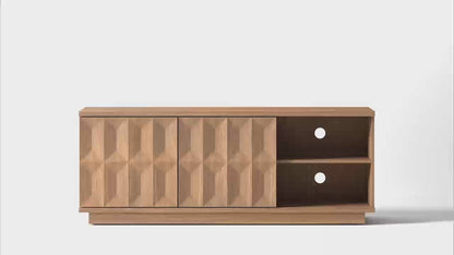 Elle Geometric 150cm TV Entertainment Unit | Artistic Design