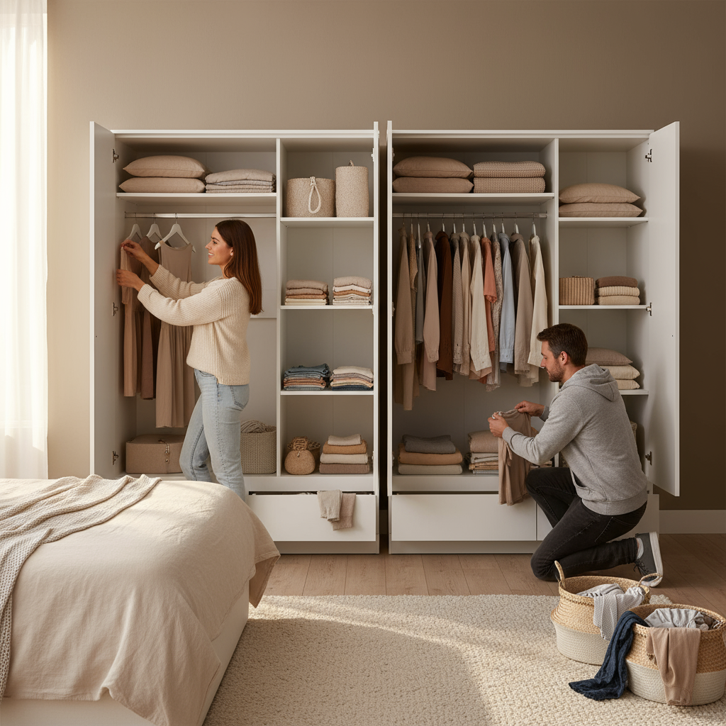 The Felix Modern Sleek Wardrobe Bundle - Maximum Bedroom Storage Solution