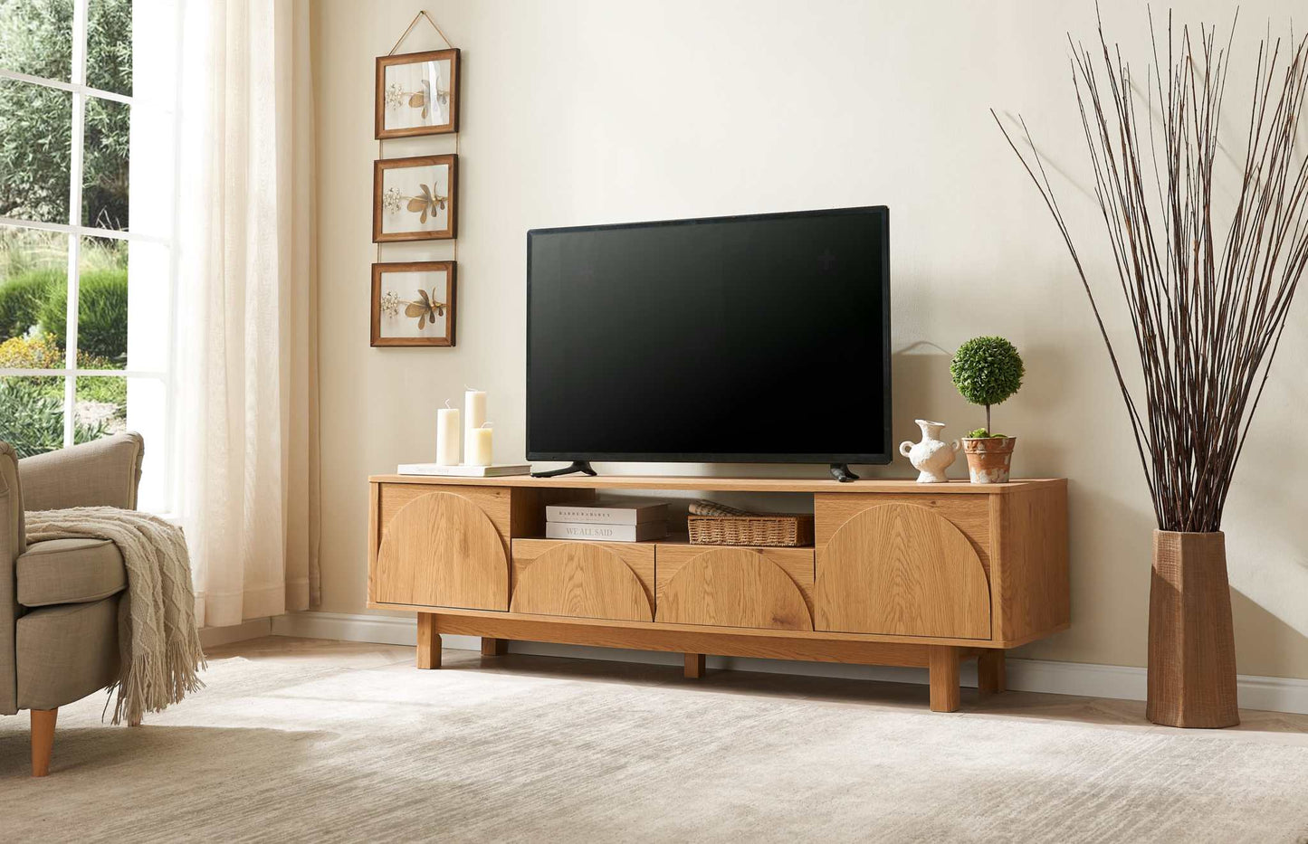 Eden Arch 180cm TV Entertainment Unit
